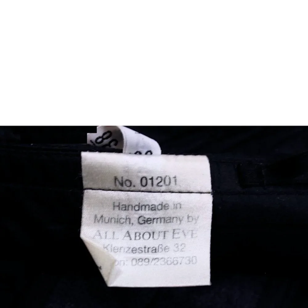Vintage Y2K ALL ABOUT EVE Germany Cropped Denim Bustier Top - Picture 9 of 10